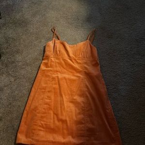 Orange dress from target